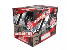 RACCOON Proud and True, The Red, White and Blue- CASE 4/1